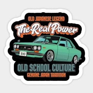 Old Japanese Legend Car Sticker